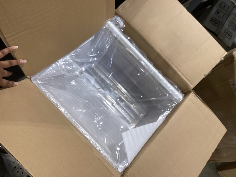 Condition photo showing Good Condition for [2 pack] upgraded 2188656 fridge crisper drawer upper humidity control drawer & 2188664 crisper bin lower refrigerator drawer replacement for kenmore whirlpool fridge drawer parts wrs325fdam04 drawer