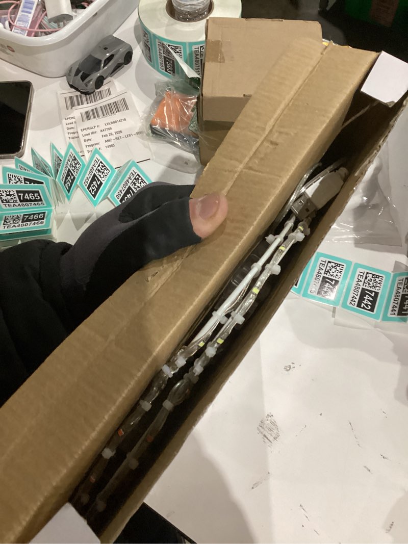 Condition photo showing New/Like New for BRIGHTDECK Valentine's Day Window Lights Decorations, 2 Pack 16" Lighted Red Heart Valentine's Day Window Decor, 8 Mode Hanging Light for Valentine, Wedding Wall Indoor Outdoor Decor(2pMulticolour)