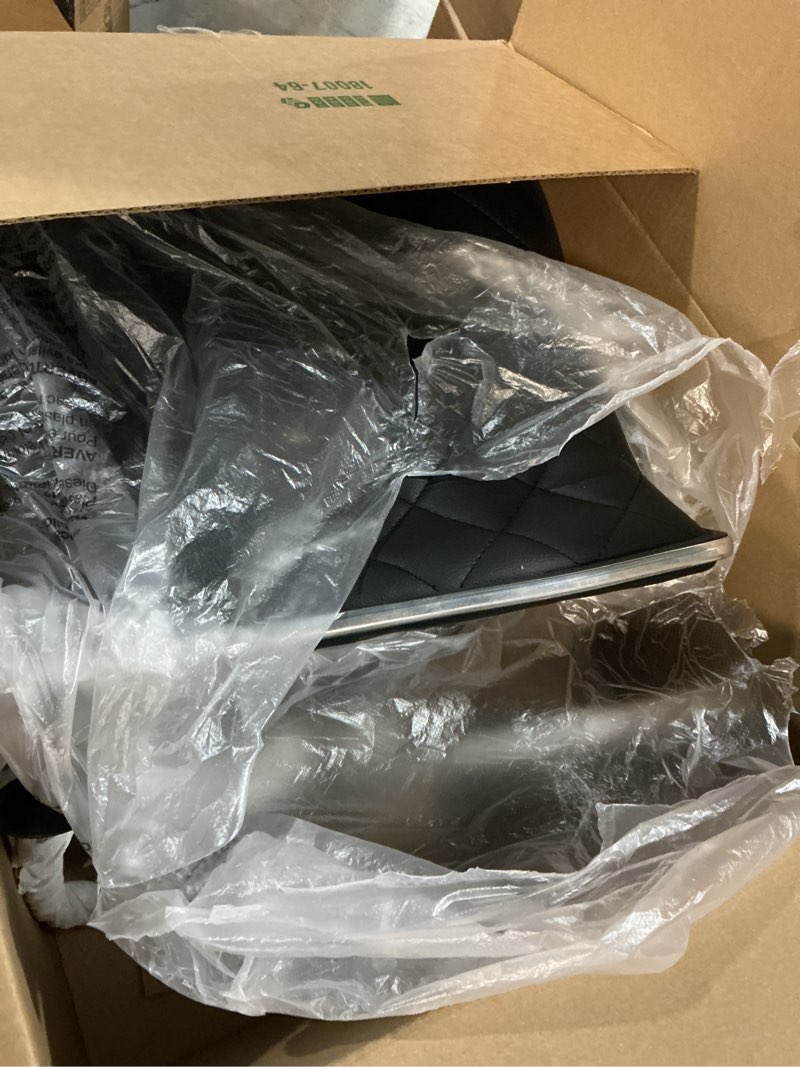 Condition photo showing As Is for VECELO Bar Stools Set of 4, Adjustable Bar Stools, Bar Height Stools for Kitchen Counter Brown