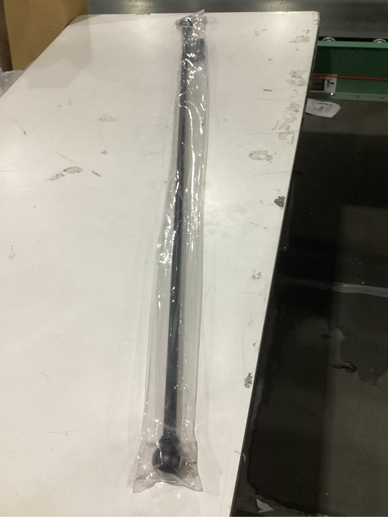 Condition photo showing New/Like New for Kenney Chelsea Ball End Window Curtain Rod - Adjustable for Windows 48 to 86 Inches, Extendable Set, Black 1-Pack 48-86" Black