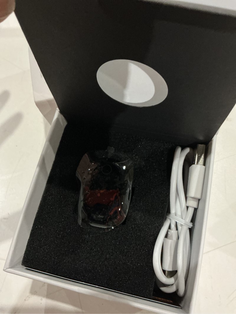 Condition photo showing Good Condition for Wellue O2Ring-S Oxygen Monitor with Vibration Reminder, Bluetooth Pulse Oximeter Tracks SPO2 and Pulse Rate, 24 hrs Battery Life, 4*10 Hours Built-in Memory, Rechargeable Pulse Ox with Free PC & APP Standard