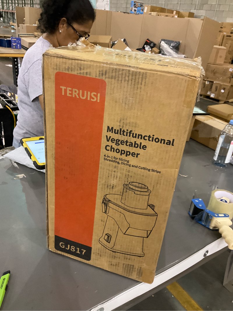 Condition photo showing As Is for Multifuntional vegetable chopper