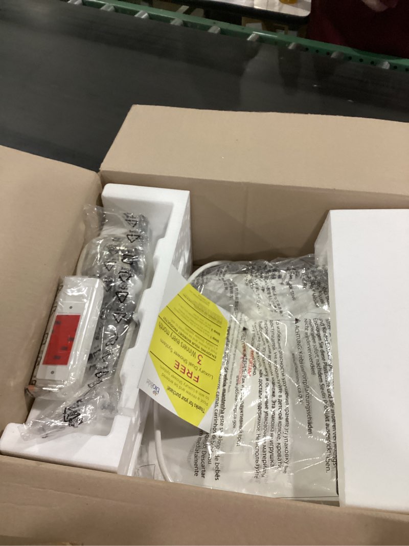 Condition photo showing New/Like New for Bio Bidet BB2000 Electric Bidet Toilet Seat, Warm Water with Air Dryer, Heated Seat with Sensor and Slow Close Lid, Night Light, Remote Control, Round, White Round Premium Bidet