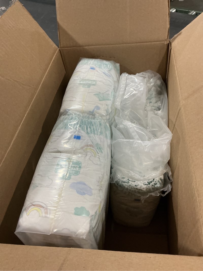 Condition photo showing As Is for Pampers Diapers - Swaddlers 360° - Size 4, 132 Count, up to 100% Leakproof Comfy Dry Fit, Designed for Easy Changes, Pull On Baby Diaper (Packaging May Vary) Size 4 132