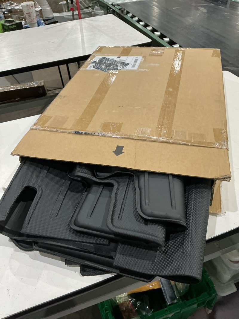 Condition photo showing Good Condition for floor mats cargo mat set for honda crv 2026 2025 2024 2023 car mat accessories(include hybrid), all weather tpe cargo liner door sill protectors for cr-v gas hybrid(full set mats)