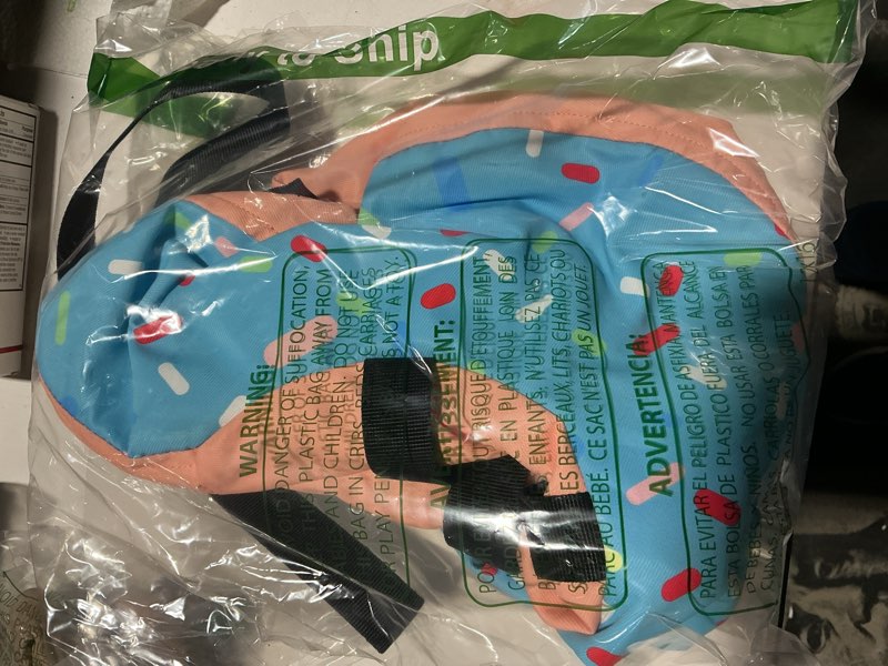 Condition photo showing As Is for supet inflatable dog cone collar alternative after surgery, doggie neck donut collar recovery e collar, soft dog cone for small medium large dogs donut blue l(neck 12"-16")