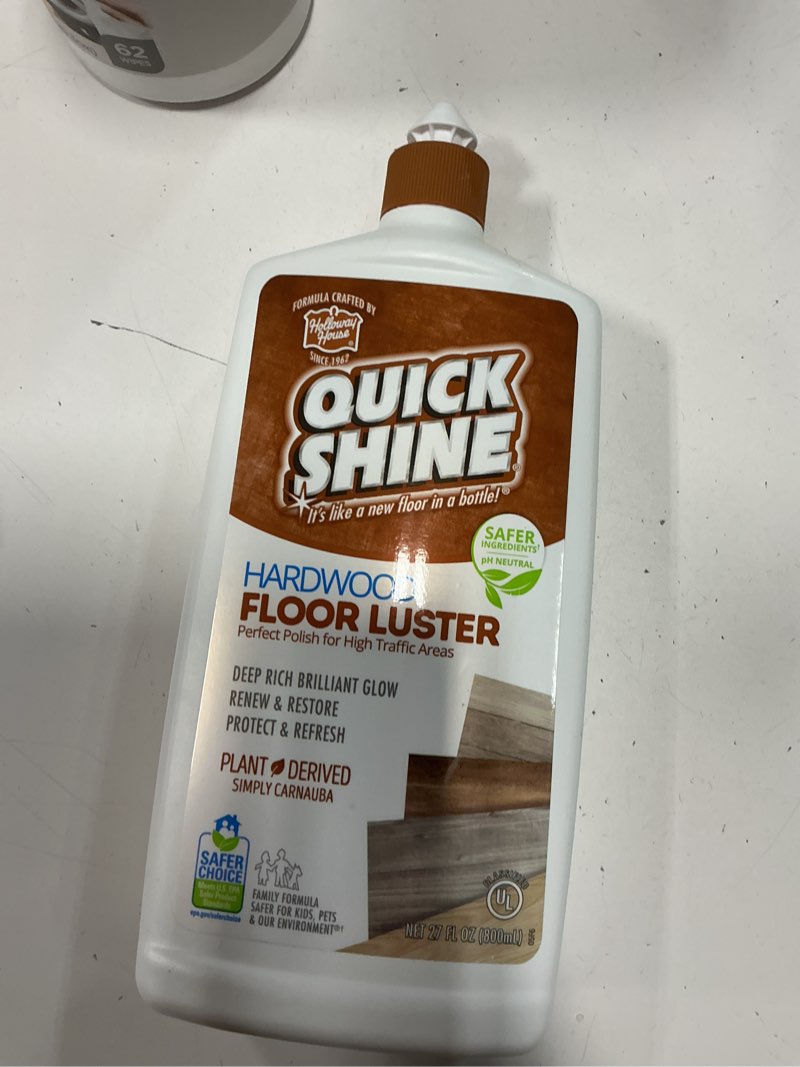 Condition photo showing New/Like New for holloway house quick shine no scent hardwood floor luster liquid 27 oz