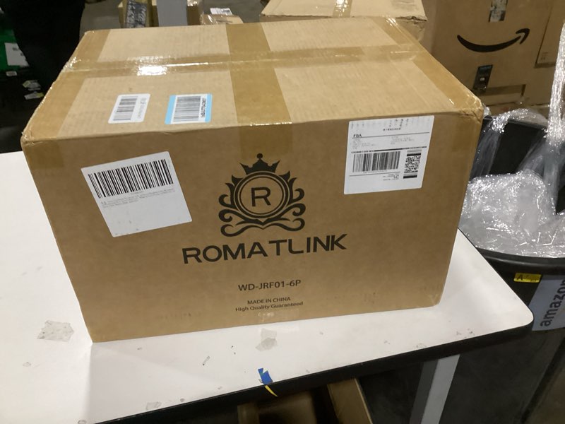 Condition photo showing New/Like New for Romatlink 24 Pieces Dinnerware Sets, Ceramic Plates and Bowls Set, Microwave and Dishwasher Safe, Scratch Resistant, Bohemian Style Dishware Set, Service for 6 Service for 6 (24pcs)