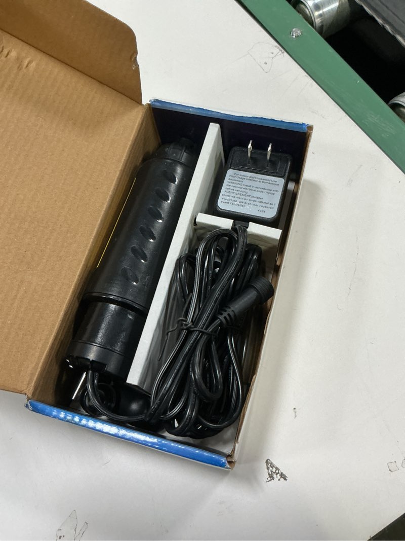 Condition photo showing Good Condition for Coralife Aquarium Fish Tank Marine Salt Water Turbo-Twist UV Sterilizer, Mini, For BioCubes