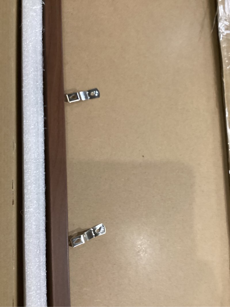 Condition photo showing New/Like New for 18x24 Picture Frame Brown Set of 3, Display Pictures 16x20 with Mat or 18 x 24 Without Mat, Poster Frames 18x24 for Wall Hanging Horizontal and Vertical Brown 18x24(3PK)