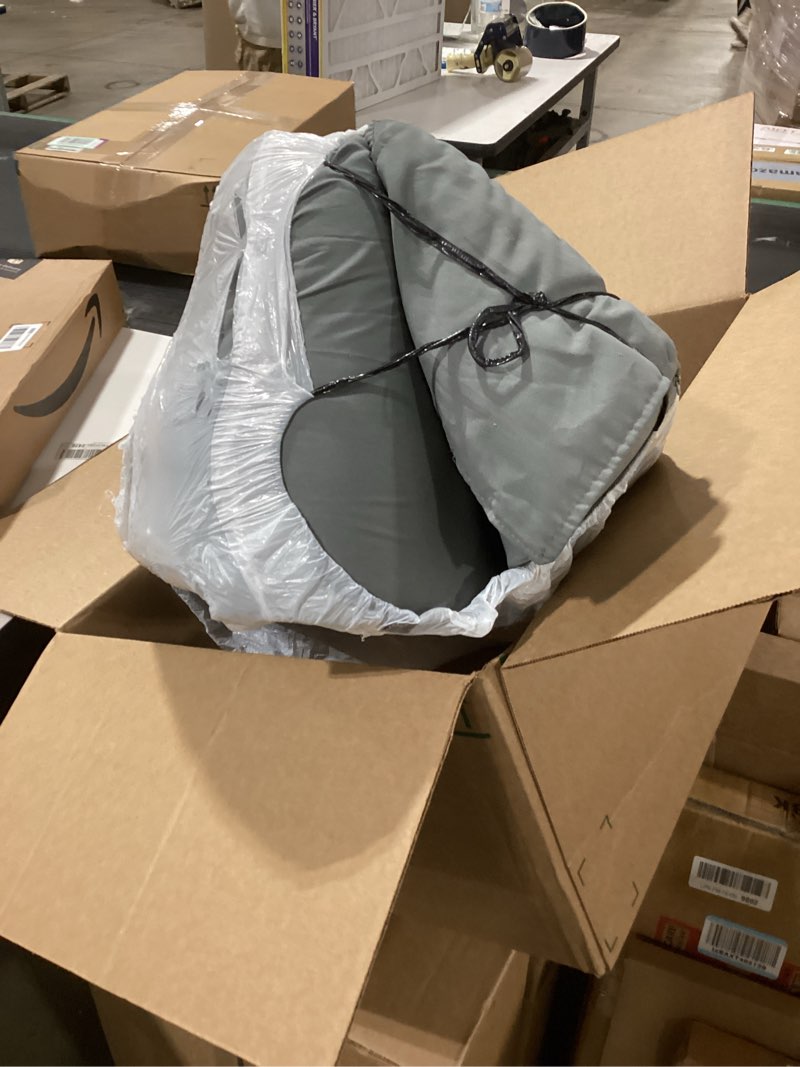 Condition photo showing Good Condition for Bed Wedge Pillow for Headboard Gap Filler King(76"x6"x10")– Triangle Pillow Wedge for Bed, Mattress Wedge Gap Filler for Headboards, Soft Washable Cover, Neck Back Support&Sleeping Pillow Wedge, Gray Grey King-76"×6"×10"