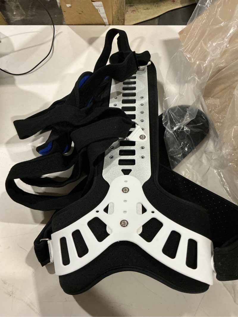 Condition photo showing As Is for posture corrector back support for hunched back, kyphosis and vertebral compression fracture men and women (medium)
