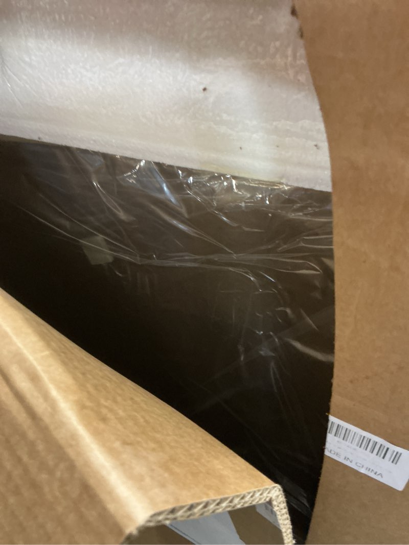Condition photo showing Good Condition for frameless pivot half shower door for bathtub, 1/4" (6mm) clear sgcc tempered glass panel with explosion-proof film, 304 stainless steel handle, can be installed on left & right side