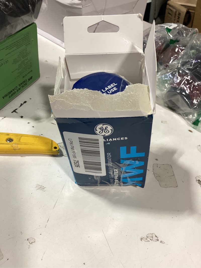 Condition photo showing New/Like New for ge mwf™ refrigerator water filter, genuine replacement filter, certified to reduce lead, microplastics, pfoa/pfos, and 50+ other impurities, compatible with ge appliances brands, pack of 1