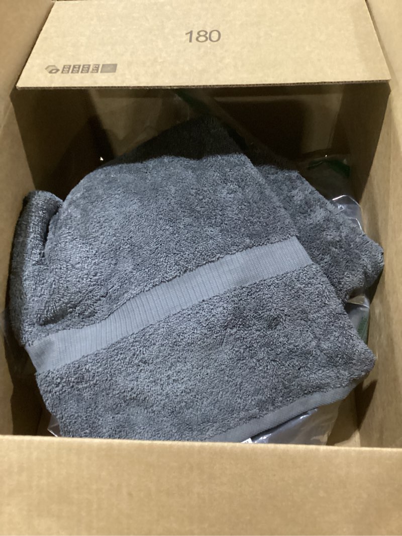 Condition photo showing Good Condition for chakir turkish linens | hotel & spa quality 100% cotton luxury turkish towels | soft & absorbent (30x60 inches extra large bath towels, set of 2- dark gray)