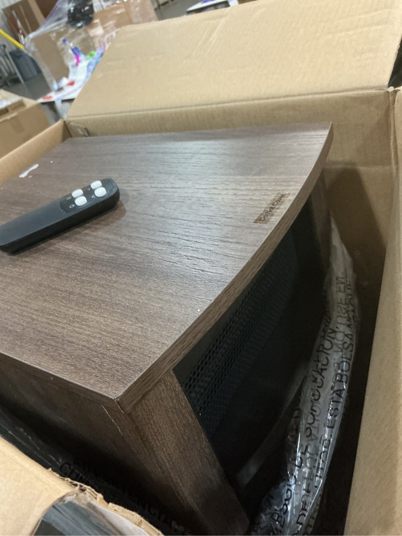 Condition photo showing As Is for Utilitech RN24083104JK 1500 -Watt Infrared quartz Cabinet Indoor Electric Space Heater with Thermostat with Remote 6023320