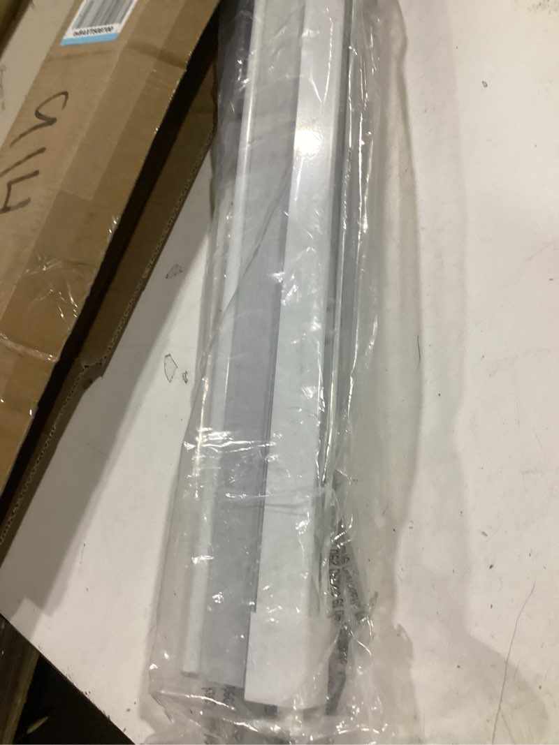 Condition photo showing Good Condition for lazblinds cordless cellular shades, no tools no drill blackout honeycomb shades pleated blinds for windows, 36.5'' w x 48'' h, silver white blackout-silver white 36 1/2'' w × 48'' h