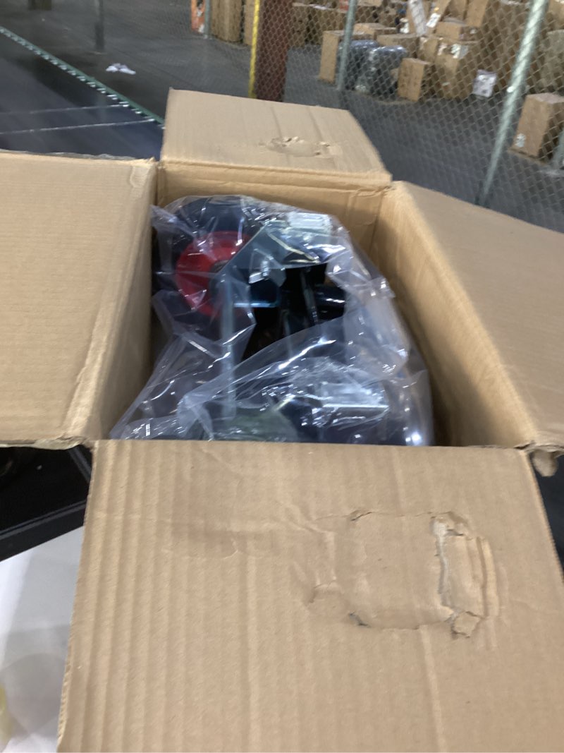 Condition photo showing New/Like New for aluminum 3-in-1 folding hand truck, 500lbs heavy duty dolly cart with 2 large 6-inch quiet rubber wheels, 2 360° swivel wheels, 2 bungee cords, portable dolly for home, office, warehouse, packages 3-in-1 500lbs aluminum alloy convertible cart