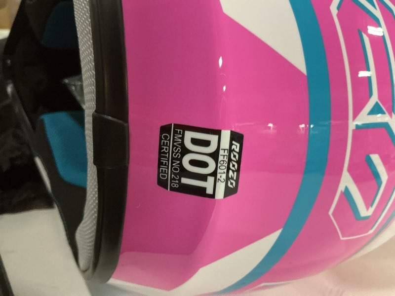 Condition photo showing New/Like New for ROOZO Youth Kids Dirt Bike Helmet DOT Certified - Full Face Motorcycle Helmet for Off-Road, ATV, Str