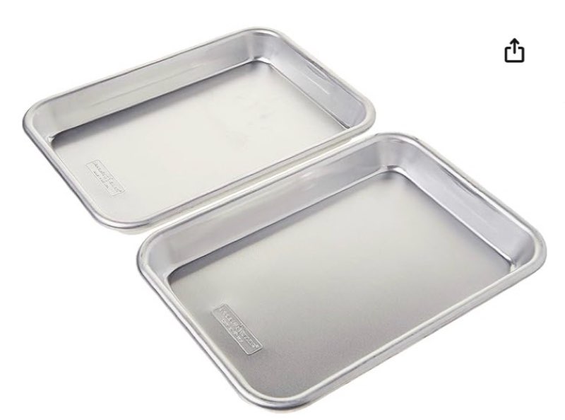 Nordic Ware Naturals Eighth Sheet, 2-Pack