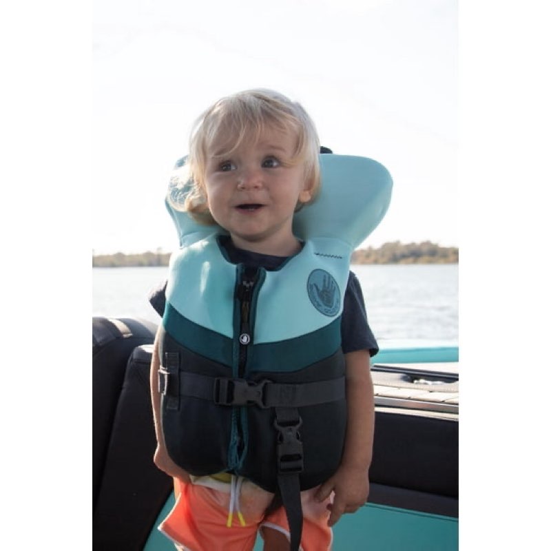 body glove infant's neoprene pfd life jacket and vest, boy, 20-30 lbs., blue