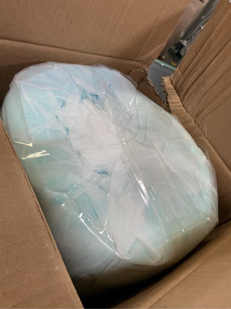 Condition photo showing Good Condition for newbulig 3 inch full memory foam mattress topper, gel foam mattress topper for pressure relief, ventilated design bed topper in a box, certipur-us certified | gel memory foam relieves pressure, ventilated design keeps cool. fits full size, certipur-us certified, comes in a box. 3in-blue full