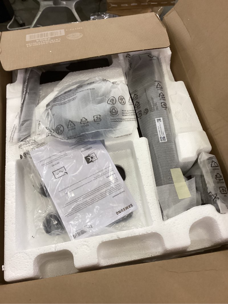 Condition photo showing As Is for SAMSUNG 25" Odyssey G4 Series FHD Gaming Monitor, IPS, 240Hz, 1ms, G-Sync Compatible, AMD FreeSync Premium, HDR10, Ultrawide Game View, DisplayPort, HDMI, Fully Adjustable Stand, LS25BG402ENXGO