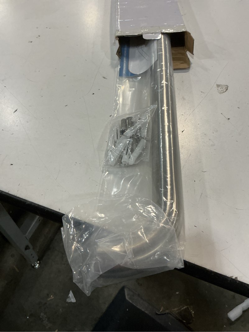 Condition photo showing Good Condition for amazerbath long grab bars for bathtubs and showers anti slip, 32" l x 1.25" d, handicap grab bars stainless steel, shower grab bars for seniors, bathtub handle bars for bathroom holds 500lbs 32"l x 1.25"d brushed nickel