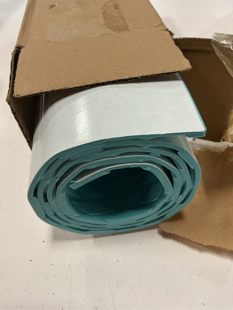 Condition photo showing New/Like New for hjdeck universal surfboard pad eva foam boat flooring decking sheet self-adhesive non-slip deck grip mat marine carpet for yacht boat kayak decking golf cart fishing boat rv surfing traction pad light blue 47.2"x11.8"