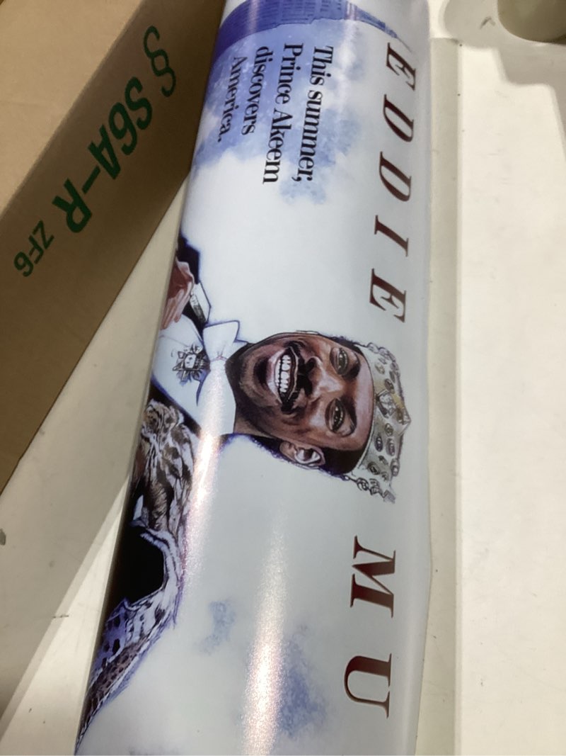 Condition photo showing New/Like New for Avantica Coming to America Eddie Murphy Movie Film 24x36 Poster