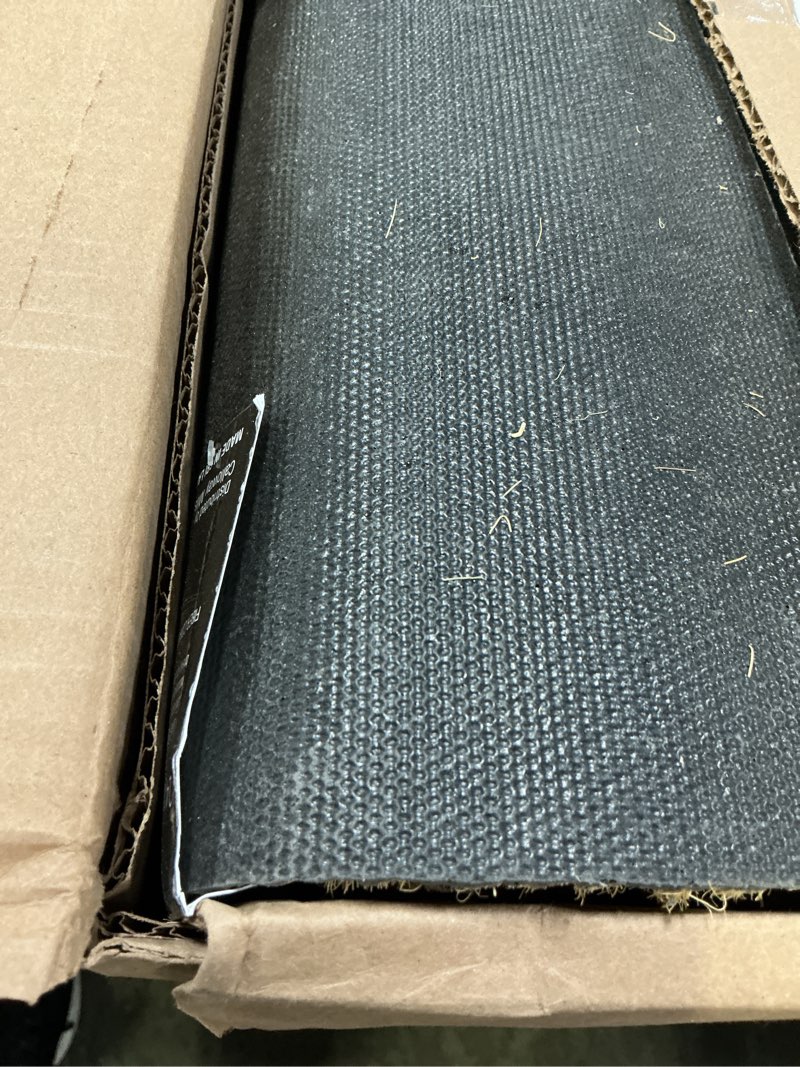 Condition photo showing Good Condition for calloway mills 152962436b black border 24" x 36" monogram doormat, (letter b) letter b 2' x 3' (rectangular)