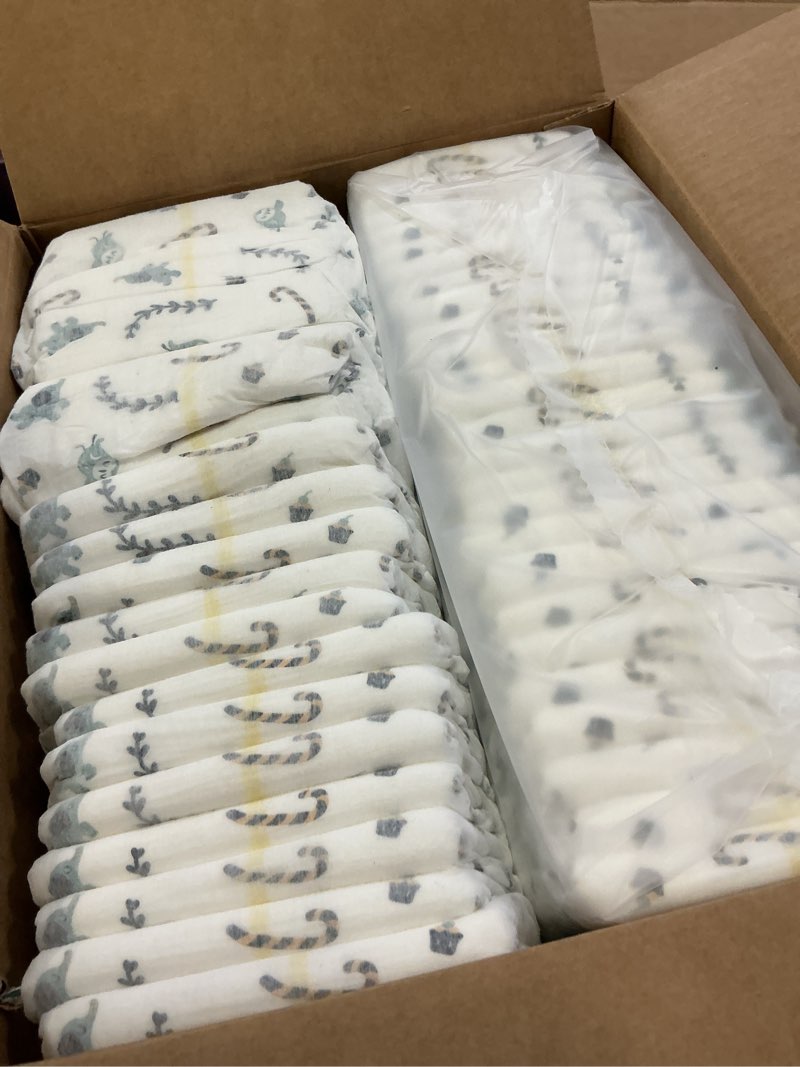 Condition photo showing New/Like New for millie moon luxury diapers, size 6, 50 count (select for more options)