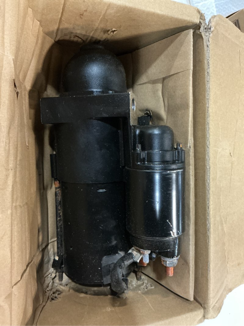 Condition photo showing As Is for ezexpreze mercruiser volvo penta starter new for 4.3 5.0 5.7 6.2 7.4 8.1 8.2l v6 v8, mercury marine 863007a1 50-863007a1 arco 30433 30460 arc30433 57-30433 3660566-3 3857747 3885317 6792bn