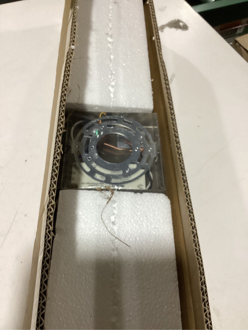 Condition photo showing As Is for bathroom light fixtures over mirror, 32 inch brushed nickel vanity lights for bathroom, 24w dimmable led modern vanity lighting fixtures for living room paintings 3000k brushed nickel 32inch