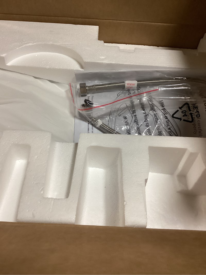 Condition photo showing New/Like New for smart bidet toilet seat with remote, adjustable heated seat&air dryer, endless instant warm water, multiple spray modes, stainless steel nozzle, soft close, deodorizer, 3d curved(amz-us-nkh3101-na)