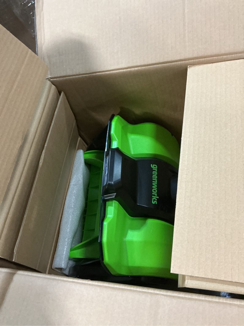 Condition photo showing Good Condition for Greenworks 80V 12" Brushless Snow Shovel, with Directional Vanes and LED Light, Not Included Battery and Charger