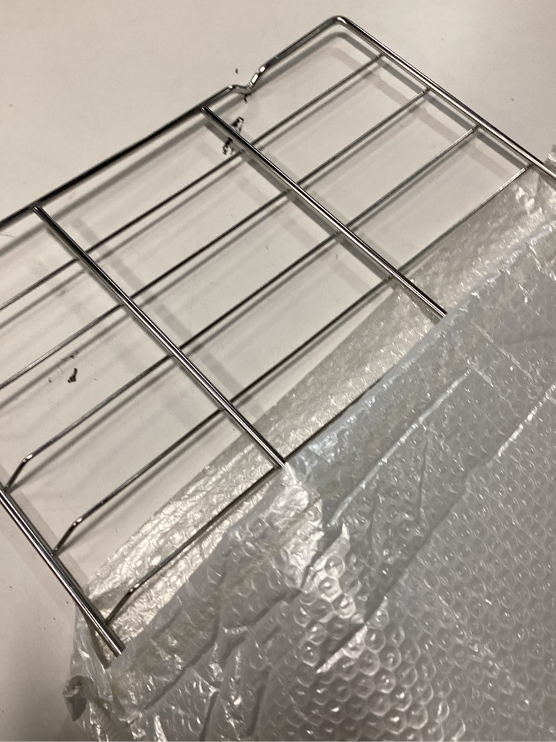 Condition photo showing Good Condition for Upgraded 1Pcs 304 Stainless Steels MHL63411403 Oven Rack Compatible with LG Range/Stove LDG4313ST LREL6323S, Replace MHL63531403 MHL63411401 MHL63411402 MHL62112101, 24.8 X 16.2 in MHL63411403-1Pcs