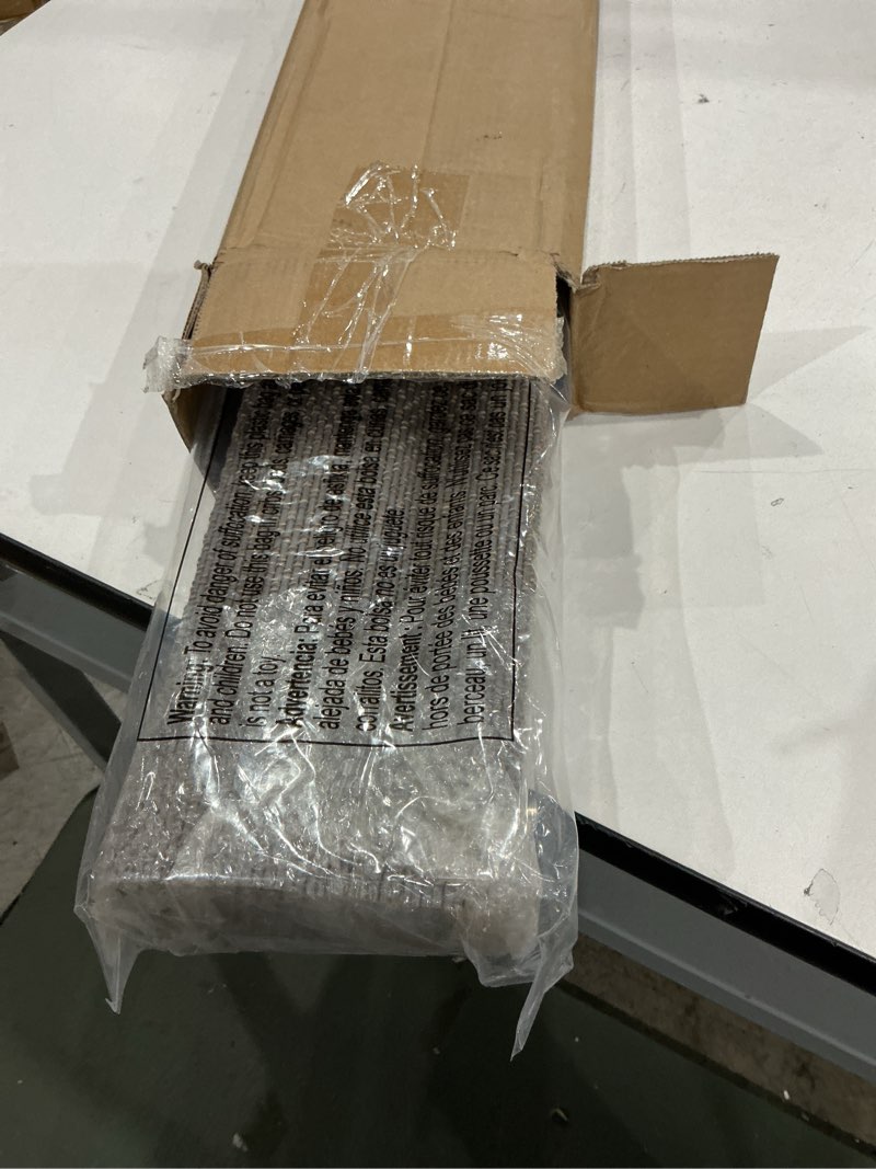 Condition photo showing Good Condition for lazblinds no tools no drill cordless roman shades for windows, blackout thermal insulated uv blocking window blinds, lightweight fabric blinds for indoor windows, 26" w x 60" h, blackout - beige beige 26" w x 60" h