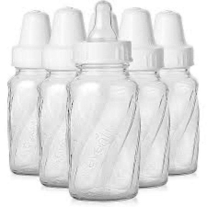 Evenflo 6 Pack Classic Glass Bottle, 8-Ounce - Packs of 6 Bottles
