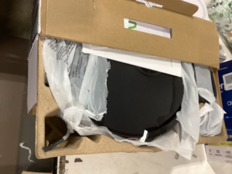 Condition photo showing As Is for robot vacuum and mop combo, 8000pa strong suction 2 in 1 vacuum robot with mopping, with schedule, wi-fi/app/remote, self-charging, slim, ideal for hard floor, pet hair, low-pile carpet