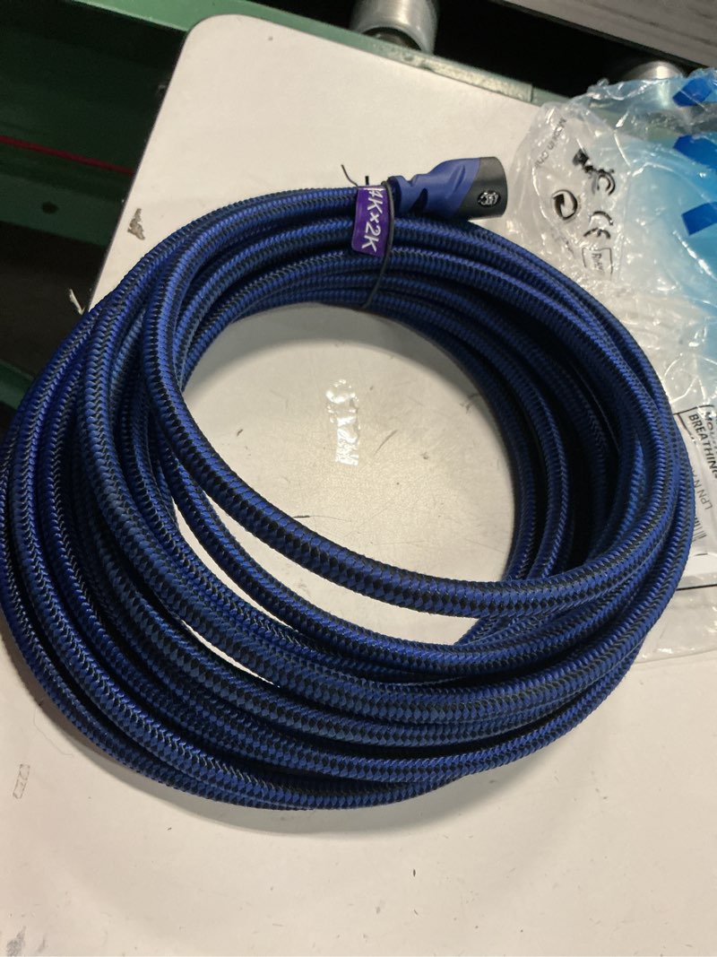 Condition photo showing Good Condition for Ultra Clarity Cables High Speed HDMI Extension Cable - 25 Feet - Male to Female 4k HDMI Extender- 25ft 25 ft Blue 1