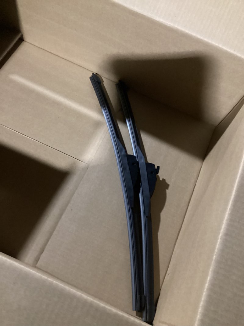 Condition photo showing As Is for TRICO Gold 18" + 18" Premium Automotive Replacement Windshield Wiper Blades (Set of 2), Passenger and Driver Side All-Weather Beam Wiper Blades for Select Vehicle Models