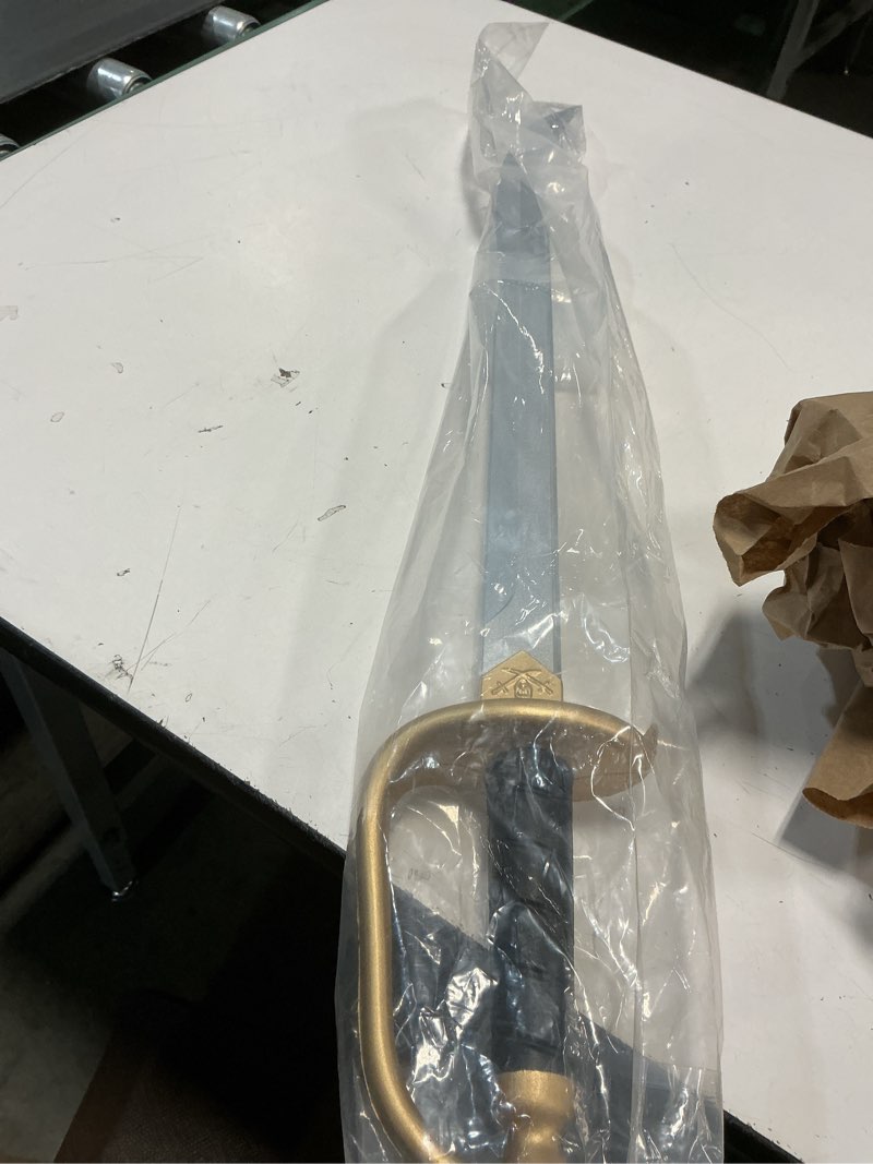Condition photo showing Good Condition for 30-Inch Foam Pirate Cutlass Swords - Perfect for Cosplay, Roleplaying, and Halloween Costume Props. Safe and Durable Training Swords