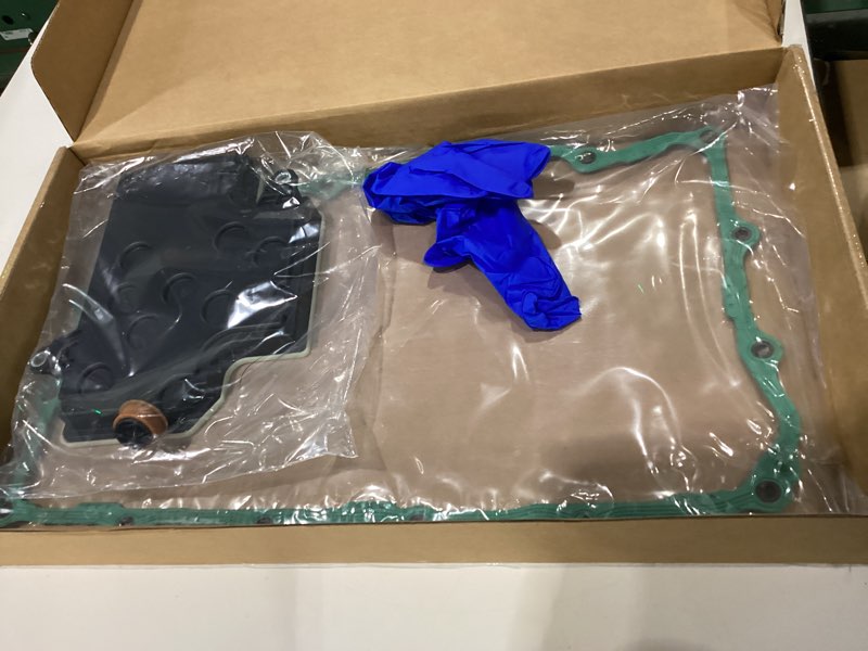 Condition photo showing Good Condition for transmission filter & gasket kit fits cadillac ct4 ct5 ct6 escalade, chevrolet camaro silverado 1500 suburban tahoe, gmc sierra 1500 yukon — replaces 24294355 & 24297886, oem metal support, acm rubber
