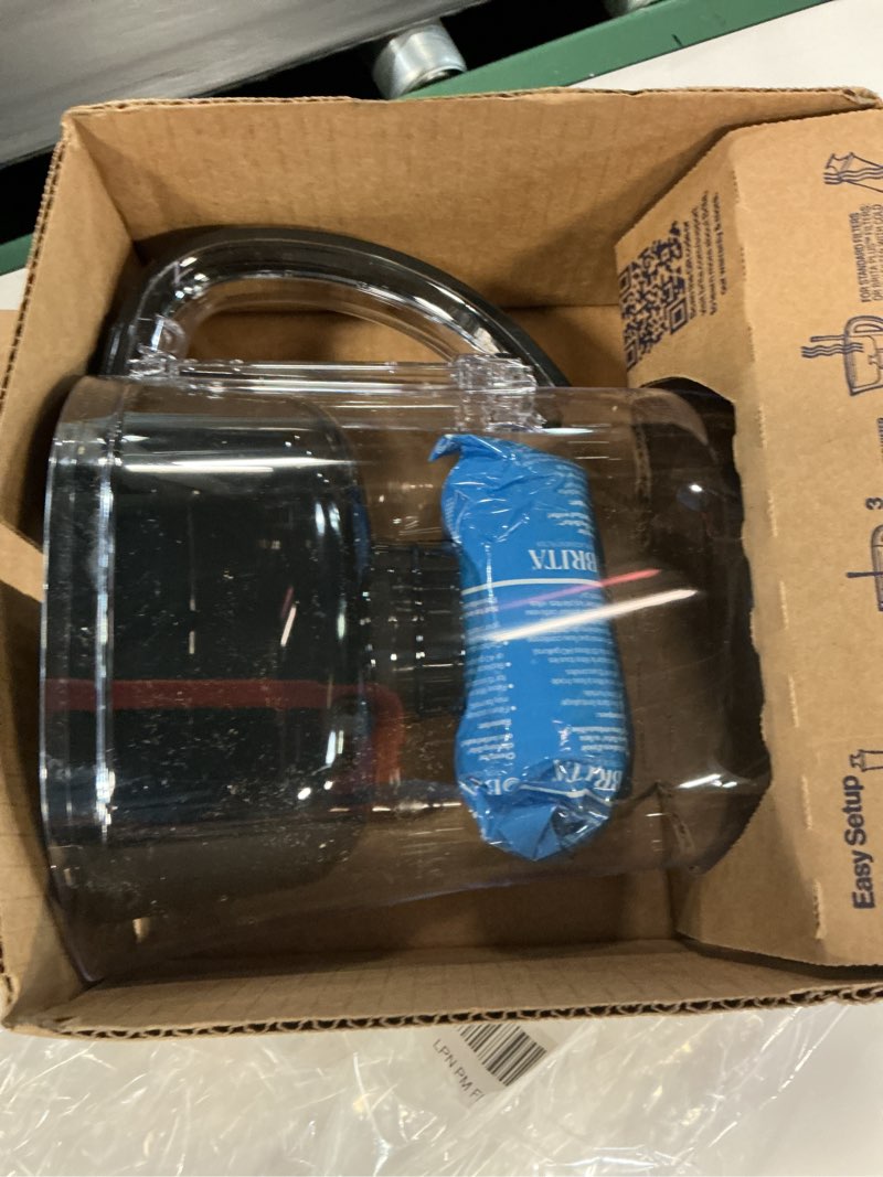 Condition photo showing Good Condition for Brita Small 6 Cup Water Filter Pitcher, 1 BritaPlus Filter, Metro, Black (Package May Vary) Plus Black