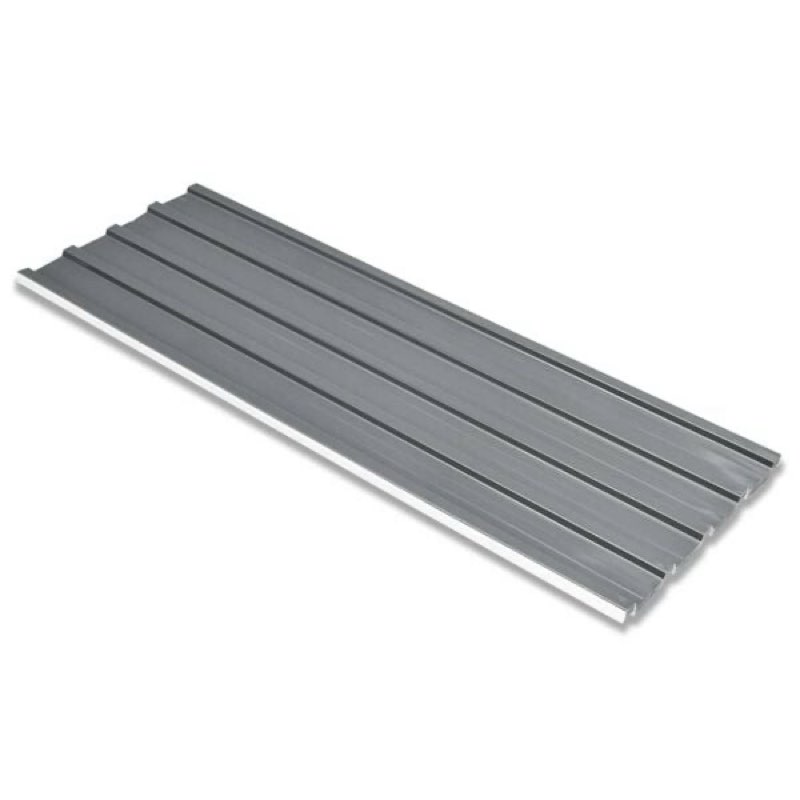 vidaXL Roof Panels 12 pcs Galvanized Steel Gray 32 X 18”