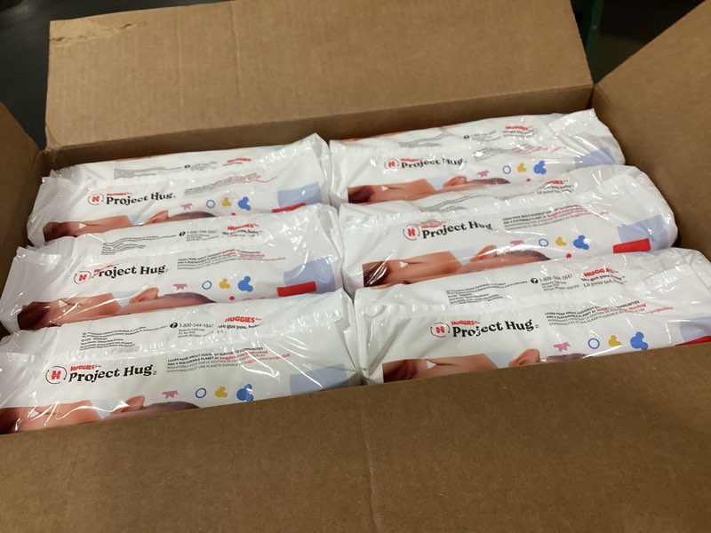 Condition photo showing New/Like New for Huggies Size 3 Diapers, Snug & Dry Baby Diapers, Size 3 (16-28 lbs), 210 Count (6 Packs of 35), Packaging May Vary Size 3 210