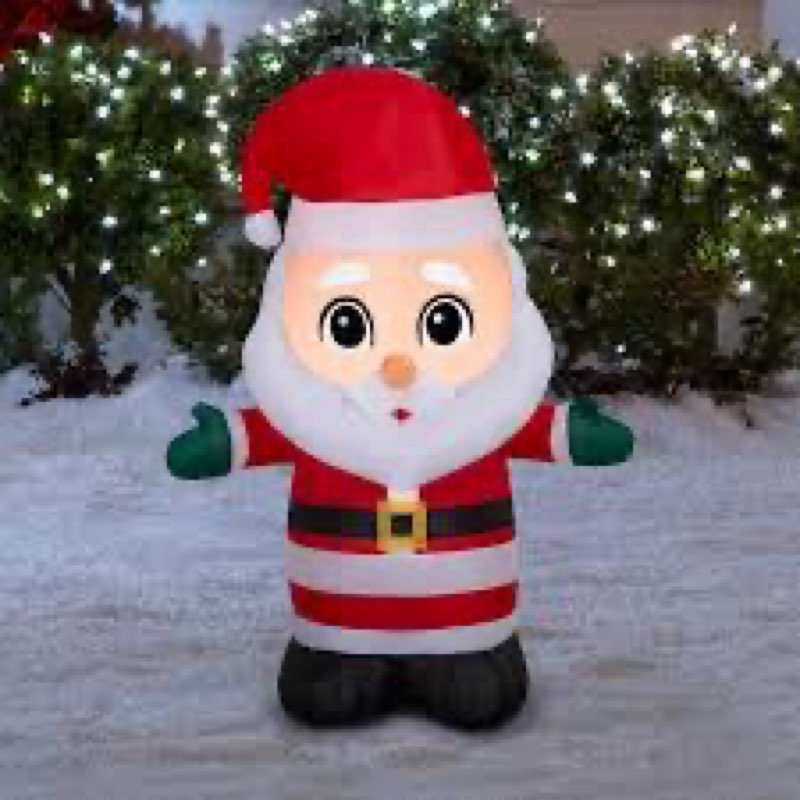 SIMILAR TO STOCK PHOTO 3.5’ lighted santa