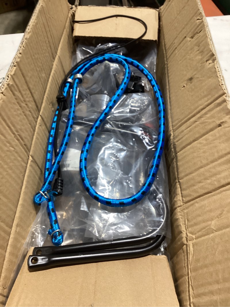 Condition photo showing Good Condition for rockbros rear bike rack quick release bike cargo rack luggage bike rack rear mountain bike rack all black