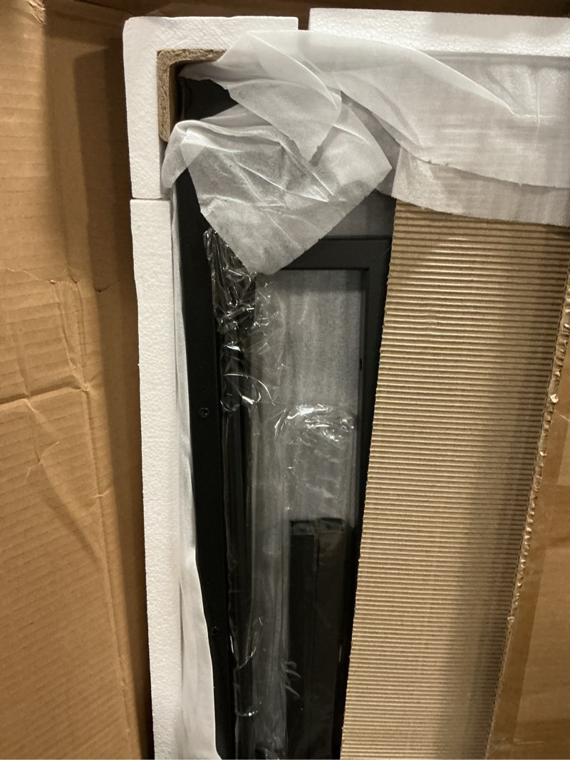 Condition photo showing Good Condition for Huuger Computer Desk with 6 Drawers, Office Desk with Shelves, Reversible Gaming Desk, Corner Desk with Storage, Work for Home Office, Study, Living Room, 47inch, Rustic Brown 47 inch Rustic Brown